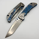 Spartan Blades Harsey Folder Saint Michael w/ Stonewash MagnaCut