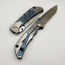 Spartan Blades Harsey Folder Saint Michael w/ Stonewash MagnaCut