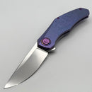 Holt Bladeworks Renegade w/ Titanium Burnished Brain Coral Handles & Bohler M390, Near Mirror 314