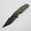 Chaves Knives Jake McCoy The Omega Street Green Micarta Handles w/ PVD Elmax - Blue Label