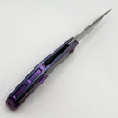 Holt Bladeworks Renegade w/ Titanium Burnished Brain Coral Handles & Bohler M390, Near Mirror 314
