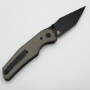 Chaves Knives Jake McCoy The Omega Street Green Micarta Handles w/ PVD Elmax - Blue Label