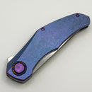 Holt Bladeworks Renegade w/ Titanium Burnished Brain Coral Handles & Bohler M390, Near Mirror 314