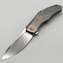 Holt Bladeworks Renegade w/ Titanium Burnished Brain Coral Handles & Uddeholm Vanax SuperClean, Near Mirror 321