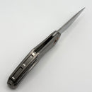 Holt Bladeworks Renegade w/ Titanium Burnished Brain Coral Handles & Uddeholm Vanax SuperClean, Near Mirror 321