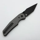 Chaves Knives Jake McCoy The Omega Street Black Micarta Handles w/ PVD Elmax - Blue Label