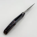 Holt Bladeworks Renegade w/ Titanium Hammered Burnished Handles & Bohler M390, Near Mirror 317