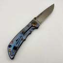 Spartan Blades Harsey Folder 3.25 Special Edition Blue Plague Doctor w/ Stonewashed Magnacut