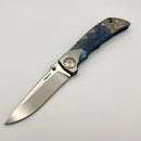 Spartan Blades Harsey Folder 3.25 Special Edition Saint Michael w/ Stonewashed Magnacut