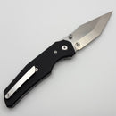 Chaves Knives Jake McCoy The Omega Street Black G-10 Handles w/ Satin Elmax - Blue Label