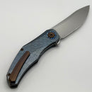 Holt Bladeworks Renegade w/ Titanium Turtle Burnished Handles & Uddeholm Vanax SuperClean, Near Mirror 318