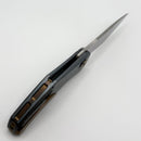 Holt Bladeworks Renegade w/ Titanium Turtle Burnished Handles & Uddeholm Vanax SuperClean, Near Mirror 318