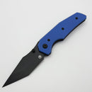 Chaves Knives Jake McCoy The Omega Street Blue G-10 Handles w/ PVD Elmax - Blue Label