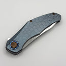Holt Bladeworks Renegade w/ Titanium Turtle Burnished Handles & Uddeholm Vanax SuperClean, Near Mirror 318