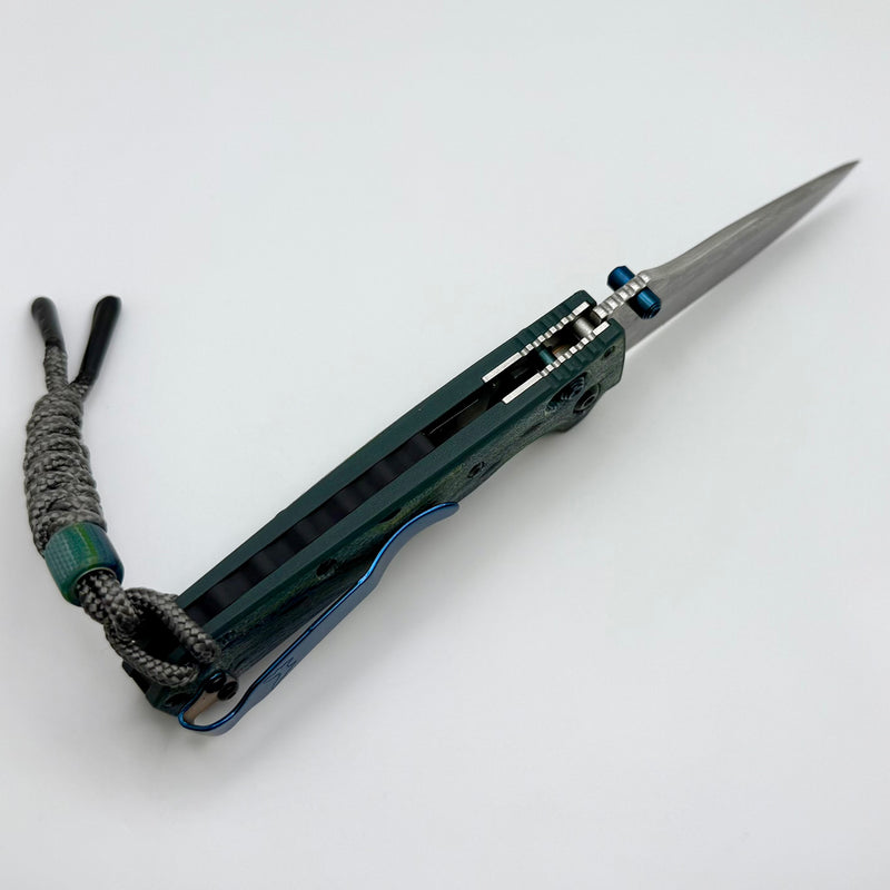 Benchmade Mini Adira G-Carta Handles & Damasteel Limited Edition 18065