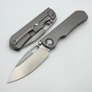 Kunwu & Metal Complex Excalibur Textured Titanium Handles w/ Satin Vanax