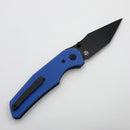 Chaves Knives Jake McCoy The Omega Street Blue G-10 Handles w/ PVD Elmax - Blue Label