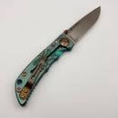 Spartan Blades Harsey Folder 3.25 Special Edition Kraken w/ Stonewashed Magnacut