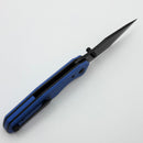 Chaves Knives Jake McCoy The Omega Street Blue G-10 Handles w/ PVD Elmax - Blue Label
