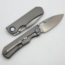 Kunwu & Metal Complex Excalibur Textured Titanium Handles w/ Satin Vanax