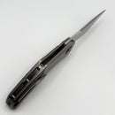 Holt Bladeworks Renegade w/ Titanium Hammered Burnished Handles & Damasteel Dense Twist 330