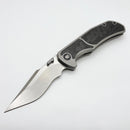 Mechforce Hellraiser Ti Handle w/ Black Camo Carbon Inlays & Stonewash Vanax Superclean