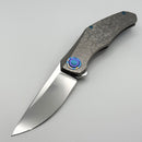 Holt Bladeworks Renegade w/ Titanium Brain Coral Burnished Handles & Bohler M390, Near Mirror