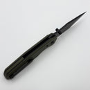 Chaves Knives Jake McCoy The Omega Street Green G-10 Handles w/ PVD Elmax - Blue Label