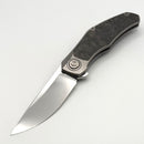 Holt Bladeworks Renegade w/ Titanium Pinstripe Burnished Handles & Uddeholm Vanax SuperClean, Near Mirror 331