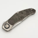 Holt Bladeworks Renegade w/ Titanium Pinstripe Burnished Handles & Uddeholm Vanax SuperClean, Near Mirror 331
