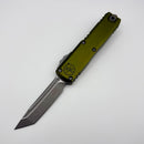 Factory Blem Microtech UTX-85 Gen IV w/ OD Green Handle & Apocalyptic T/E M390MK 12334-10APOD