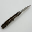 North Mountain Blade BBNM w/ Titanium Frag Bronze Handles & Bowie SLD