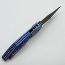 Hypercut Dharma Auto Titanium Milled Handles w/ S45VN