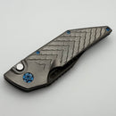 Hypercut Dharma Auto Titanium Milled Handles w/ S45VN