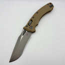 Pre-Owned Microtech Amphibian RAM LOK Tan Fluted G-10 & Apocalyptic M390MK 137RL-10APFLGTTA