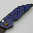 Hypercut Dharma Auto Titanium Milled Handles w/ S45VN