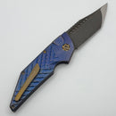 Hypercut Dharma Auto Titanium Milled Handles w/ S45VN