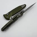 Microtech Socom Ram-Lok w/ OD Green Aluminum Frag Handles & S/E Apocalyptic M390MK 160RL-10APFROD