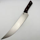 Pre-Owned Microtech Butcher Knife Black Cherry G-10 Handle w/ Stonewash M390MK 3800-10BC