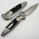 Marfione Select Microtech Socom Ram-Lok Titanium Textured Inlaid Handles w/ Blue Accents & Spear Point Stonewash M390MK 160RL-10SMS3