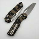 Microtech Knives MSI RAM LOK Tiger Camo Polymer & M390MK Stonewashed 210T-10PMTRC