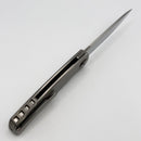 Holt Bladeworks Outlaw w/Titanium Flux Burnished Handles & Bohler M390, Near Mirror 137