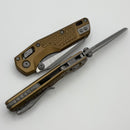 Microtech MSI RAM LOK Mini Tan Frag Aluminum Handles w/ Apocalyptic M390MK 210M-10APFRTA