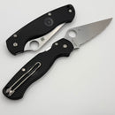 Spyderco Para-Military 2 Black Lightweight w/ Serrated CTS BD1N C81SBK2