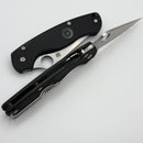 Spyderco Para-Military 2 Black Lightweight w/ Serrated CTS BD1N C81SBK2
