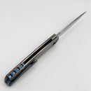 Holt Bladeworks Outlaw w/Titanium Field Burnished Handles & Bohler M390, Near Mirror 132