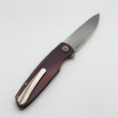 Holt Bladeworks Outlaw w/Titanium Flux Burnished Handles & Bohler M390, Near Mirror 157