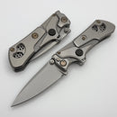We Knife NexoMorph Titanium Handle w/ Stonewash M390 WE24037B-2