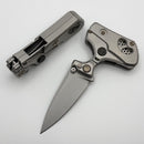 We Knife NexoMorph Titanium Handle w/ Stonewash M390 WE24037B-2
