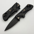 We Knife NexoMorph Black Titanium Handle w/ Black Stonewash M390 WE24037B-1